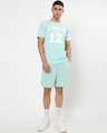 Shop Men's Green Summer Sports Typography T-shirt-Design