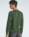 Shop Men's Leaf Green Textured Sweater-Design