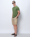 Shop Men's Green T-shirt-Full