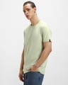 Shop Men's Green T-shirt-Full