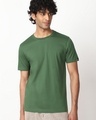 Shop Men's Green T-shirt-Front