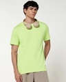 Shop Men's Green T-shirt-Front