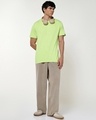 Shop Men's Green T-shirt-Full
