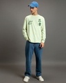 Shop Men's Green Team Graphic Printed Oversized T-shirt