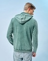 Shop Men's Green Textured Hoodie-Design