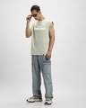 Shop Men's Green This Is The Way Graphic Printed Boxy Fit Vest-Full