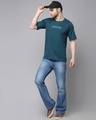 Shop Men's Green Typography T-shirt