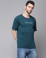 Shop Men's Green Typography T-shirt