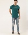 Shop Men's Green Typography T-shirt