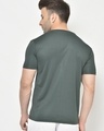 Shop Men's Green Typography T-shirt-Full