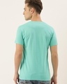 Shop Men's Green Typography Slim Fit T-shirt-Design