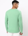 Shop Men's Green Waffle Henley T-shirt-Design