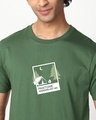 Shop Men's Green Wanderlust 365 Graphic Printed T-shirt