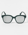 Shop Men's Green Wayfarer Polarised Lens Sunglasses-Design