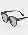 Shop Men's Green Wayfarer Polarised Lens Sunglasses