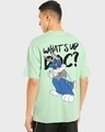 Shop Men's Green What's Up Doc Graphic Printed Oversized T-shirt-Design