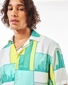 Shop Men's Green & White All Over Printed Shirt-Front