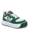 Shop Men's Green & White Color Block Sneakers-Design