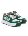 Shop Men's Green & White Color Block Sneakers-Full