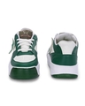 Shop Men's Green & White Color Block Sneakers