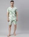 Shop Men's Green & White Tie & Dye Co-ord Set