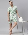 Shop Men's Green & White Tie & Dye Co-ord Set