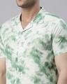 Shop Men's Green & White Tie & Dye Co-ord Set