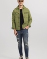 Shop Men's Green Wing Flap Relaxed Fit Shirt-Full