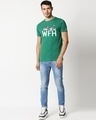 Shop Men's Green Work From Home Chill Graphic Printed T-shirt-Design