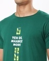 Shop Men's Green Yeh Dil Maange More T-shirt