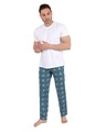 Shop Men's GreenCockrified Printed Pyjama