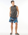 Shop Men's Grey Marvel All Over Printed Boxers