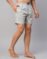 Shop Men's Grey All Over Printed Boxers-Design