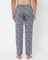 Shop Men's Grey All Over Printed Cotton Lounge Pants-Design