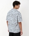 Shop Men's Grey Venom All Over Printed Oversized Shirt-Design