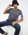 Shop Men's Grey All Over Slate Printed T-shirt-Full