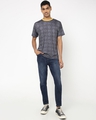 Shop Men's Grey All Over Slate Printed T-shirt