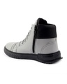 Shop Men's Grey & Black Color Block Sneakers-Design