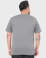 Shop Men's Grey Anime Graphic Printed Plus Size T-shirt-Design