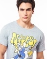 Shop Men's Grey Awnuts Graphic Printed T-shirt