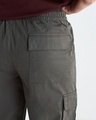 Shop Men's Grey Baggy Oversized Cargo Parachute Pants