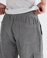 Shop Men's Grey Baggy Oversized Japanese Cargo Carpenter Pants