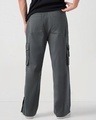 Shop Men's Grey Straight Fit Cargo Pants-Design