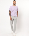 Shop Men's Grey Basic Track Pants-Full