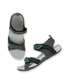 Shop Men's Grey & Black Color Block Sandals-Design