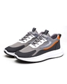 Shop Men's Grey & Black Color Block Sneakers