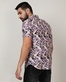 Shop Men's Grey & Blue All Over Printed Shirt-Design