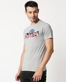 Shop Men's Grey BTS Printed T-shirt-Full