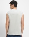 Shop Men's Grey Bunked Typography Boxy Fit Vest-Design