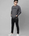 Shop Men's Grey California Typography Sweatshirt